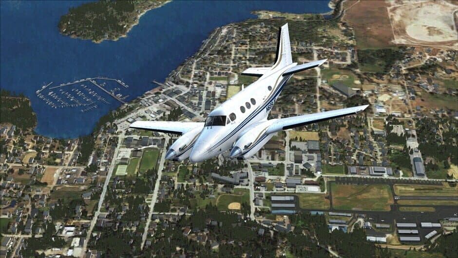 Скриншот 3 из Microsoft Flight Simulator X: Steam Edition - Beechcraft C90B King Air