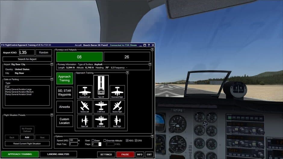 Скриншот 6 из Microsoft Flight Simulator X: Steam Edition - Approach Training