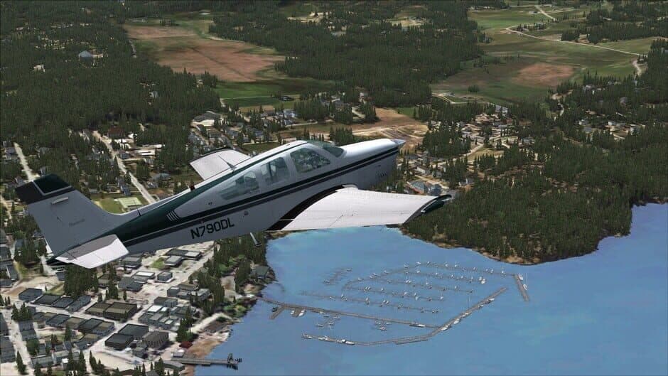 Скриншот 10 из Microsoft Flight Simulator X: Steam Edition - Beechcraft F33A Bonanza