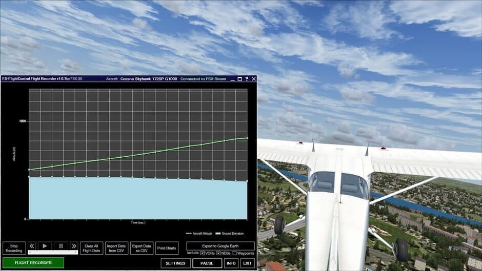 Скриншот 2 из Microsoft Flight Simulator X: Steam Edition - Flight Recorder
