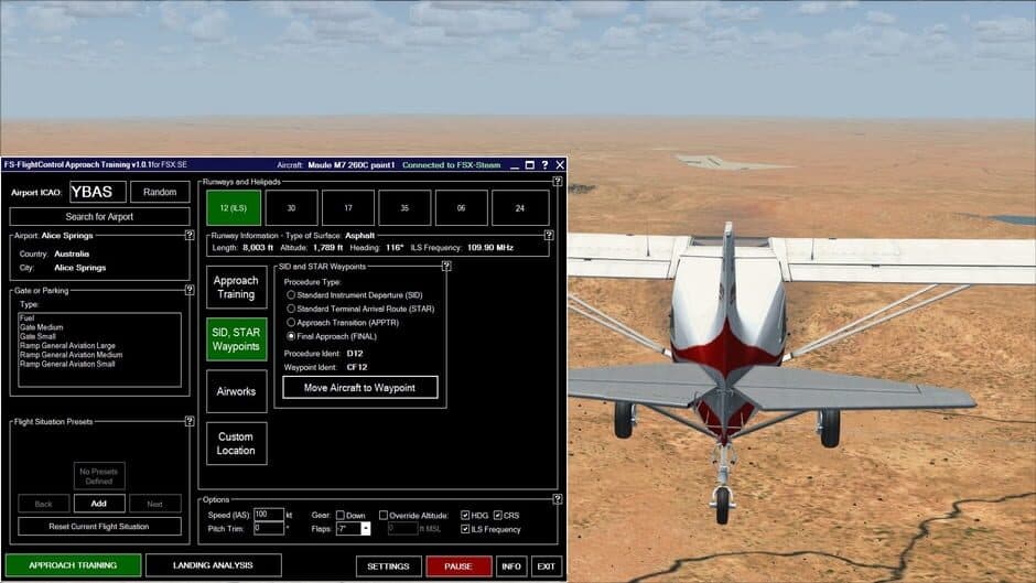 Скриншот 4 из Microsoft Flight Simulator X: Steam Edition - Approach Training