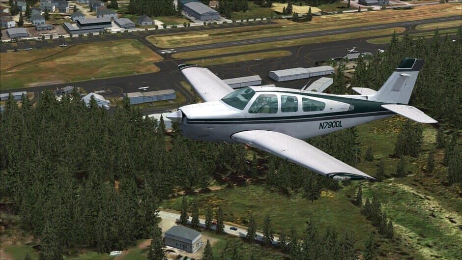 Скриншот 11 из Microsoft Flight Simulator X: Steam Edition - Beechcraft F33A Bonanza