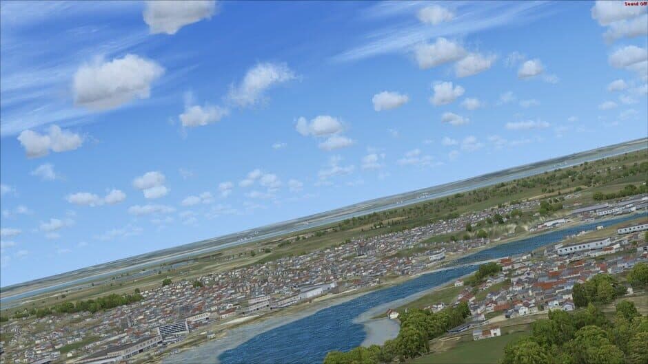 Скриншот 6 из Microsoft Flight Simulator X: Steam Edition - VFR Real Scenery NexGen 3D: Vol.1 - Southern England and South Wales