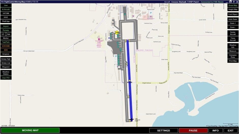 Скриншот 9 из Microsoft Flight Simulator X: Steam Edition - Moving Map