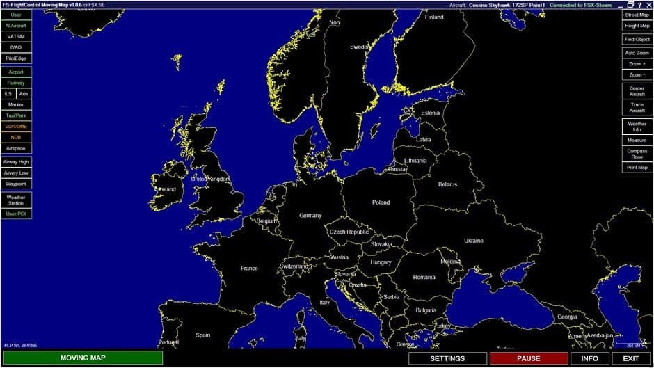 Скриншот 7 из Microsoft Flight Simulator X: Steam Edition - Moving Map