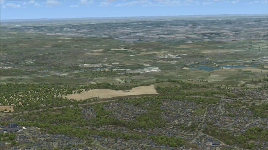 Скриншот 4 из Microsoft Flight Simulator X: Steam Edition - VFR Real Scenery NexGen 3D: Vol.1 - Southern England and South Wales