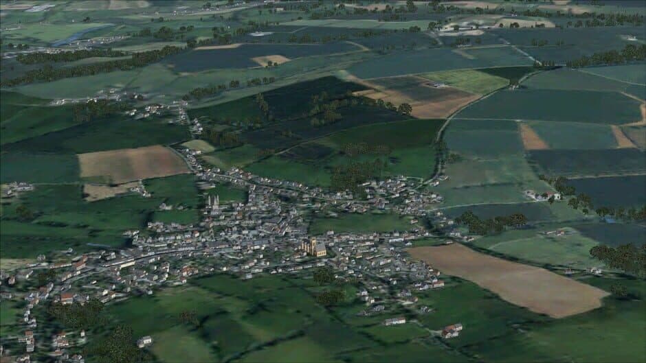 Скриншот 2 из Microsoft Flight Simulator X: Steam Edition - VFR Real Scenery NexGen 3D: Vol. 2 - Central England and North Wales