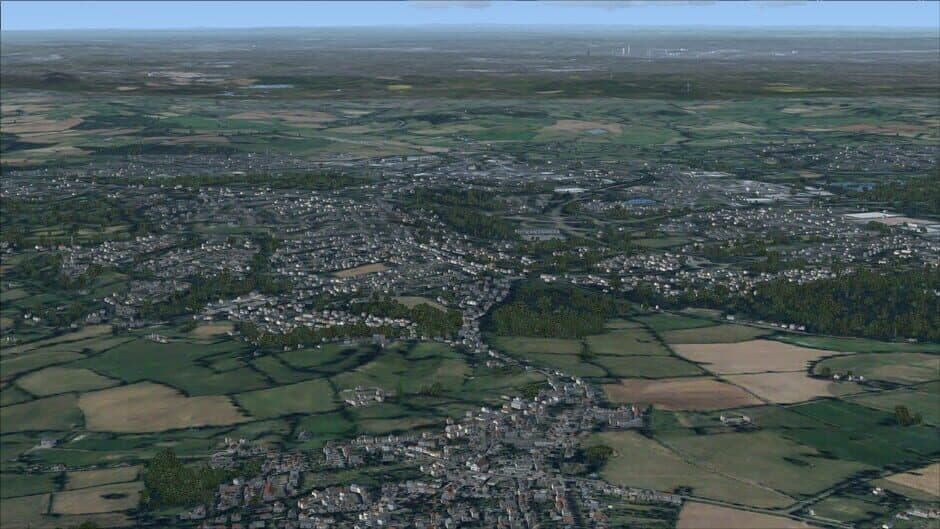 Скриншот 5 из Microsoft Flight Simulator X: Steam Edition - VFR Real Scenery NexGen 3D: Vol. 2 - Central England and North Wales