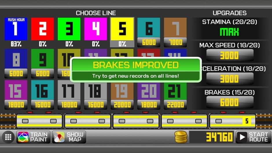 Скриншот 4 из Subway Train Simulator 2D