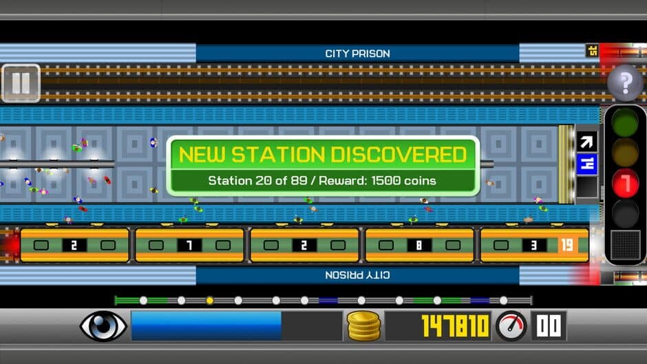 Скриншот 6 из Subway Train Simulator 2D