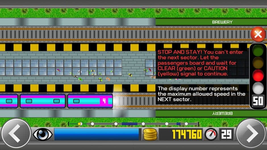 Скриншот 7 из Subway Train Simulator 2D