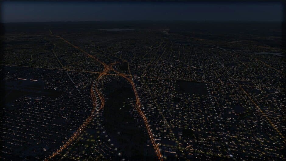 Скриншот 3 из Microsoft Flight Simulator X: Steam Edition - Night Environment: California