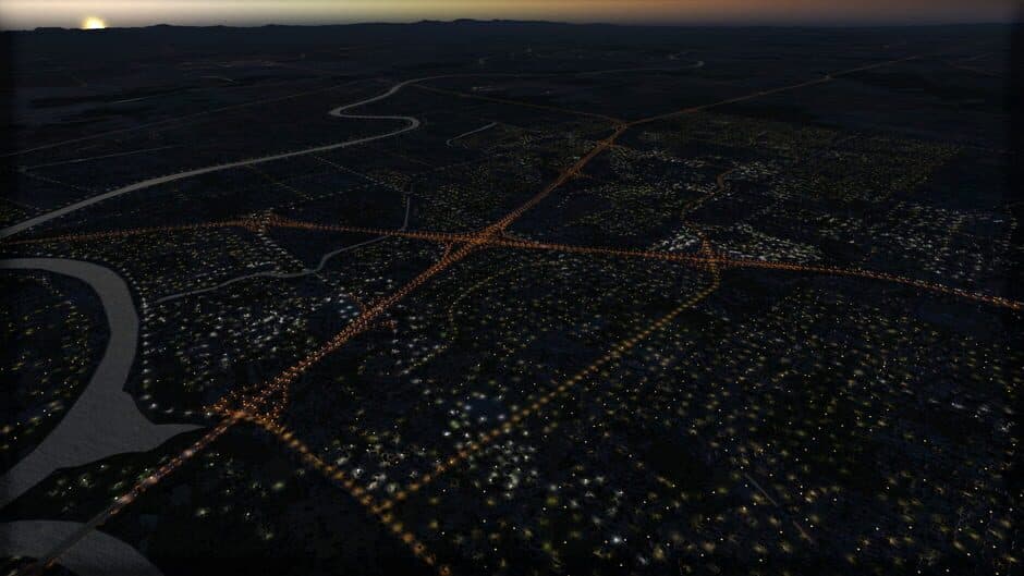 Скриншот 2 из Microsoft Flight Simulator X: Steam Edition - Night Environment: California