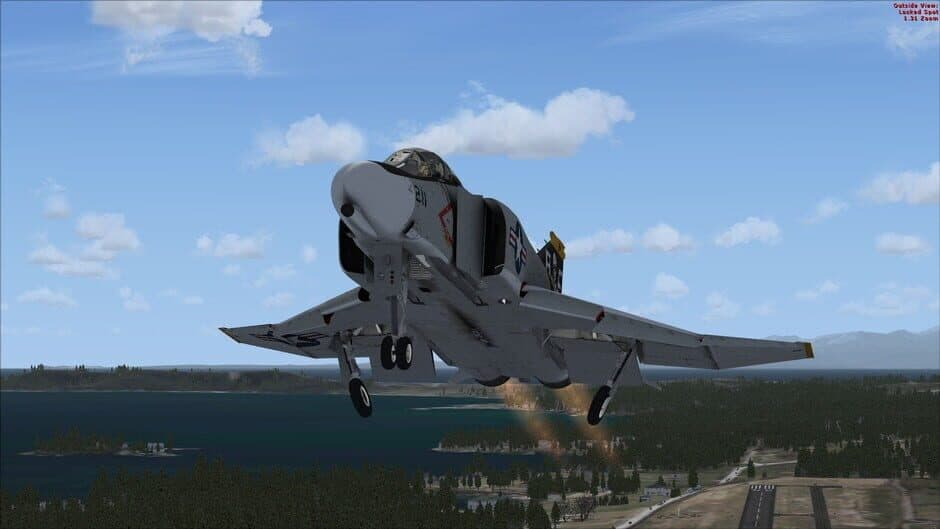 Скриншот 4 из Microsoft Flight Simulator X: Steam Edition - McDonnell Douglas F-4 Phantom II