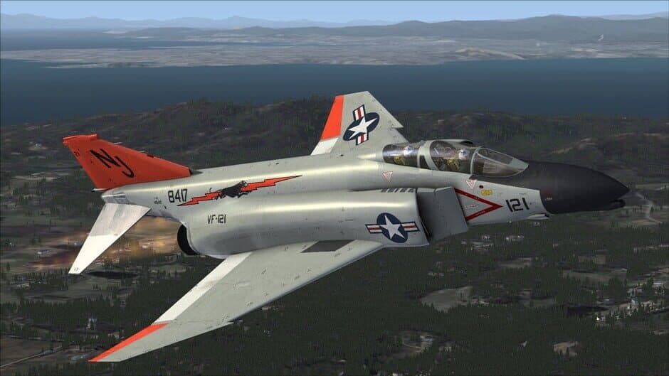 Скриншот 9 из Microsoft Flight Simulator X: Steam Edition - McDonnell Douglas F-4 Phantom II