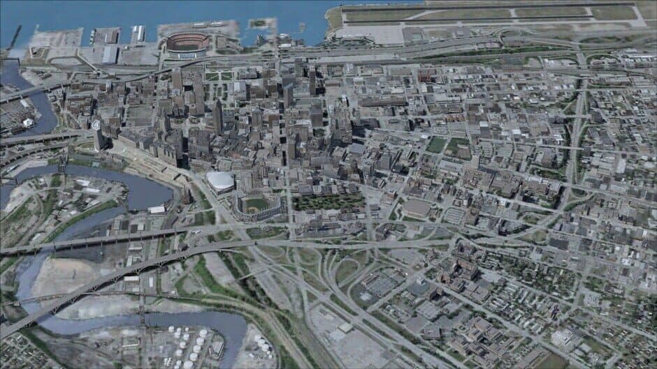 Скриншот 7 из Microsoft Flight Simulator X: Steam Edition - US Cities X: Cleveland