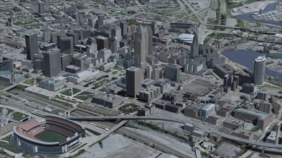 Скриншот 4 из Microsoft Flight Simulator X: Steam Edition - US Cities X: Cleveland