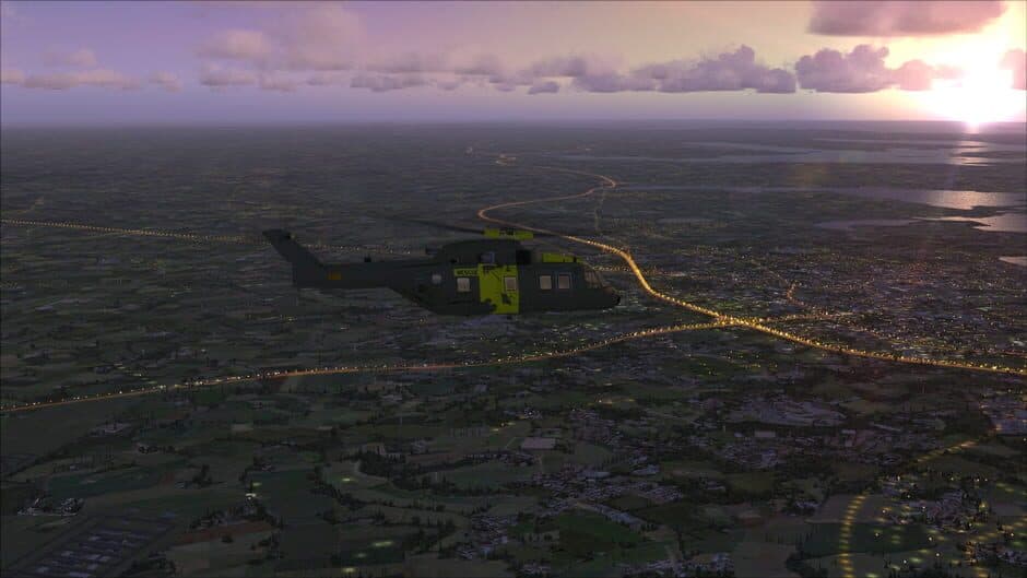Скриншот 3 из Microsoft Flight Simulator X: Steam Edition - Night Environment Denmark