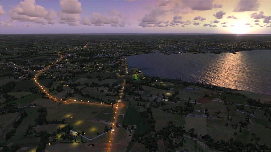 Скриншот 2 из Microsoft Flight Simulator X: Steam Edition - Night Environment Denmark