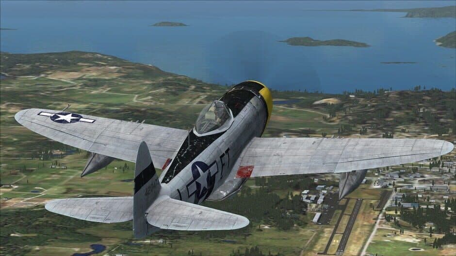 Скриншот 9 из Microsoft Flight Simulator X: Steam Edition - Republic P-47D Thunderbolt