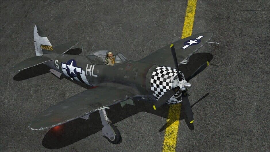 Скриншот 1 из Microsoft Flight Simulator X: Steam Edition - Republic P-47D Thunderbolt