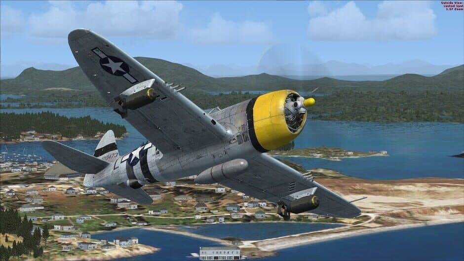 Скриншот 8 из Microsoft Flight Simulator X: Steam Edition - Republic P-47D Thunderbolt