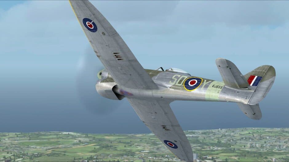 Скриншот 5 из Microsoft Flight Simulator X: Steam Edition - Hawker Heroes