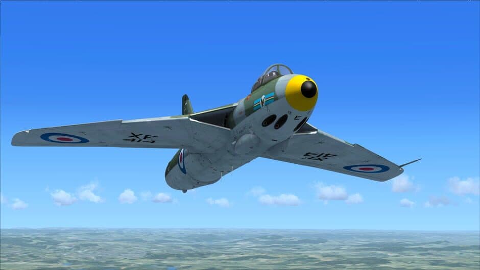 Скриншот 7 из Microsoft Flight Simulator X: Steam Edition - Hawker Hunter F.6/FGA.9