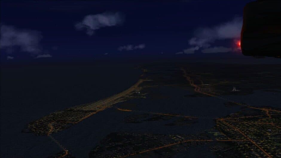 Скриншот 9 из Microsoft Flight Simulator X: Steam Edition - Night Environment: New Jersey