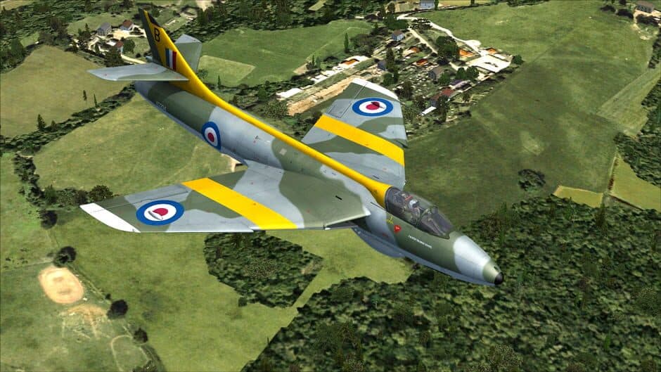 Скриншот 2 из Microsoft Flight Simulator X: Steam Edition - Hawker Hunter F.6/FGA.9