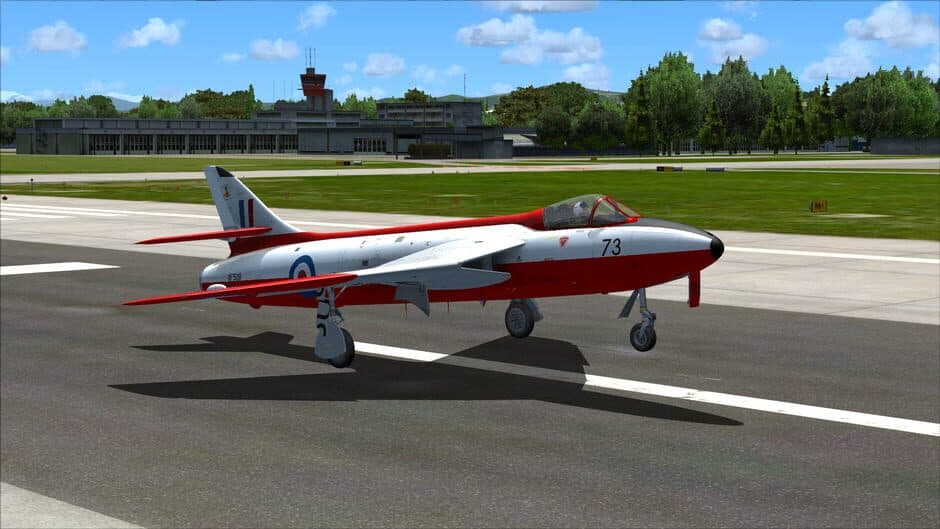 Скриншот 1 из Microsoft Flight Simulator X: Steam Edition - Hawker Hunter F.6/FGA.9
