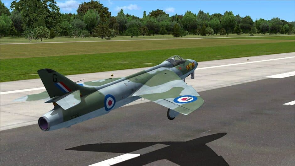 Скриншот 9 из Microsoft Flight Simulator X: Steam Edition - Hawker Hunter F.6/FGA.9