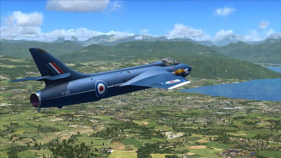 Скриншот 11 из Microsoft Flight Simulator X: Steam Edition - Hawker Hunter F.6/FGA.9
