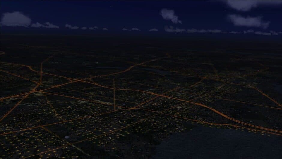 Скриншот 2 из Microsoft Flight Simulator X: Steam Edition - Night Environment: New Jersey