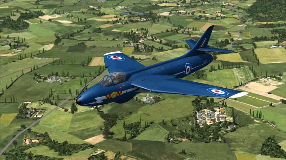 Скриншот 10 из Microsoft Flight Simulator X: Steam Edition - Hawker Hunter F.6/FGA.9