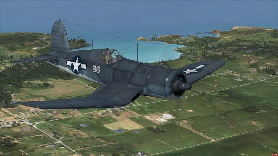 Скриншот 8 из Microsoft Flight Simulator X: Steam Edition - Aircraft Factory F4U Corsair