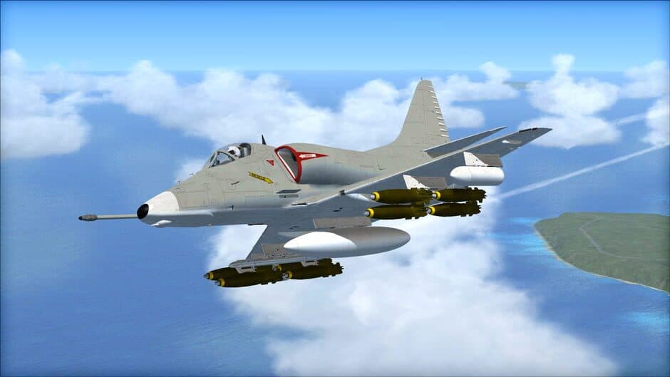 Скриншот 12 из Microsoft Flight Simulator X: Steam Edition - McDonnell Douglas A-4 Skyhawk