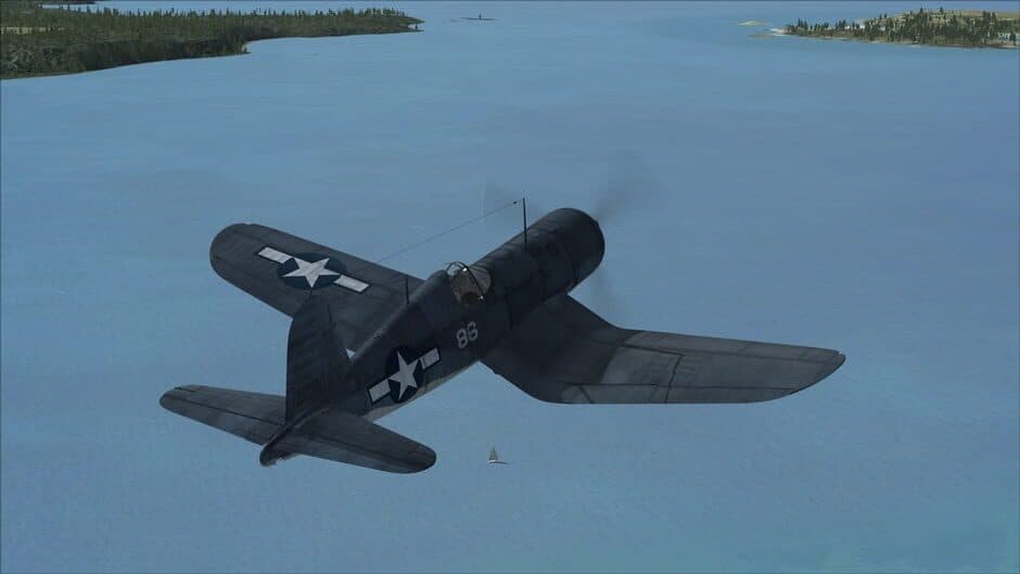 Скриншот 7 из Microsoft Flight Simulator X: Steam Edition - Aircraft Factory F4U Corsair