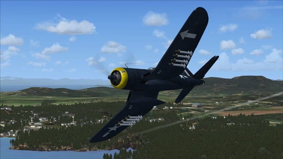 Скриншот 6 из Microsoft Flight Simulator X: Steam Edition - Aircraft Factory F4U Corsair
