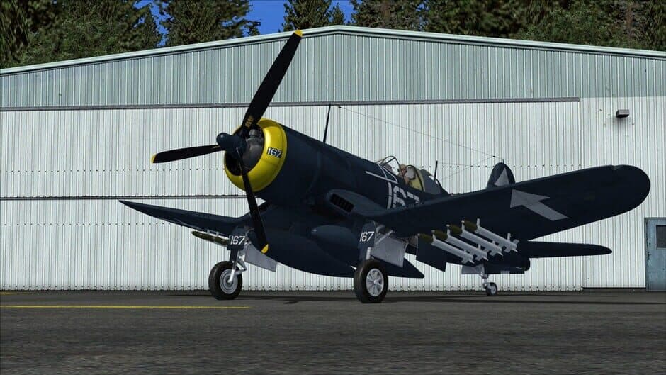Скриншот 11 из Microsoft Flight Simulator X: Steam Edition - Aircraft Factory F4U Corsair