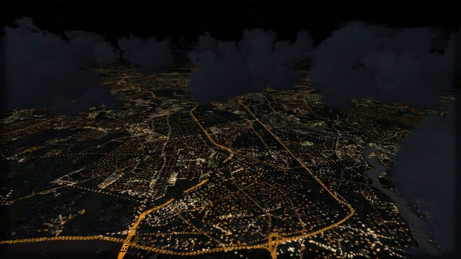 Скриншот 3 из Microsoft Flight Simulator X: Steam Edition - Night Environment: Germany