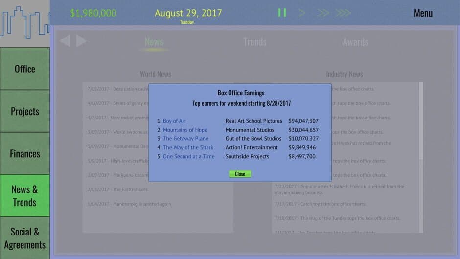 Скриншот 4 из Tinseltown Tycoon