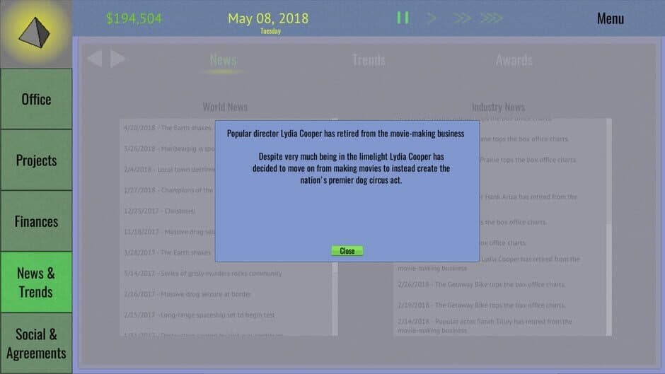 Скриншот 6 из Tinseltown Tycoon