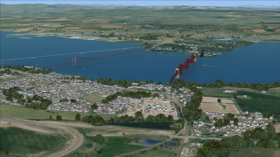 Скриншот 8 из Microsoft Flight Simulator X: Steam Edition - VFR Real Scenery NexGen 3D - Vol. 4: Scotland