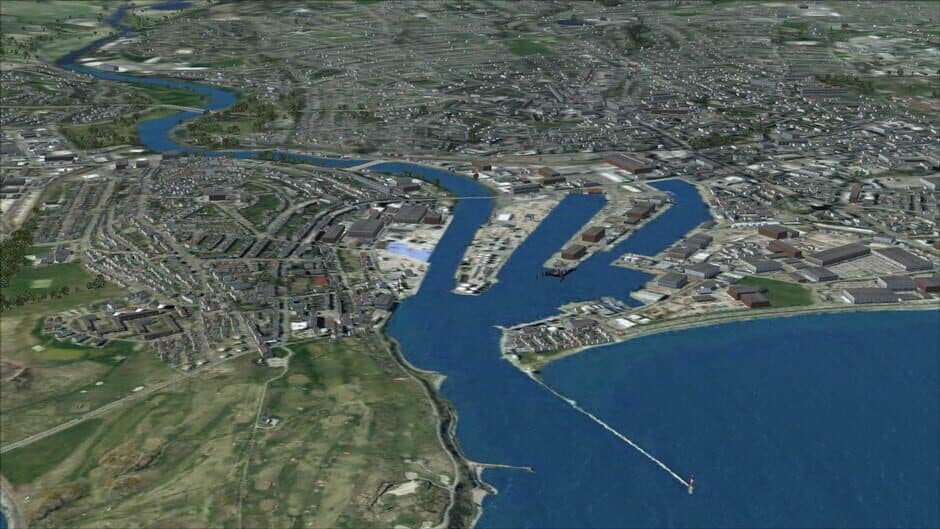 Скриншот 4 из Microsoft Flight Simulator X: Steam Edition - VFR Real Scenery NexGen 3D - Vol. 4: Scotland