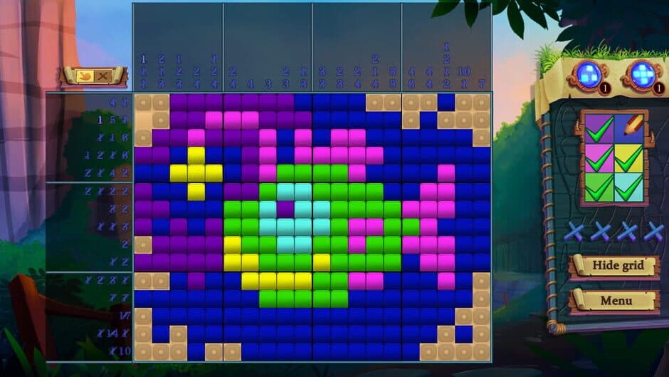 Скриншот 6 из Adventure Mosaics: Small Islanders