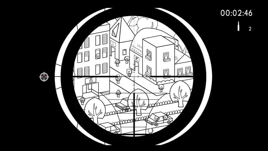 Скриншот 4 из Geometric Sniper: Blood in Paris