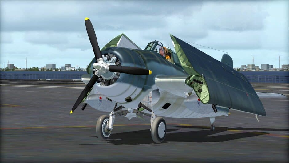 Скриншот 12 из Microsoft Flight Simulator X: Steam Edition - Grumman F4F Wildcat & Martlet