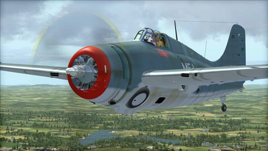 Скриншот 8 из Microsoft Flight Simulator X: Steam Edition - Grumman F4F Wildcat & Martlet