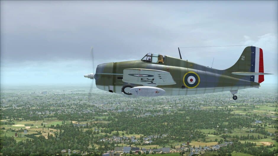 Скриншот 4 из Microsoft Flight Simulator X: Steam Edition - Grumman F4F Wildcat & Martlet